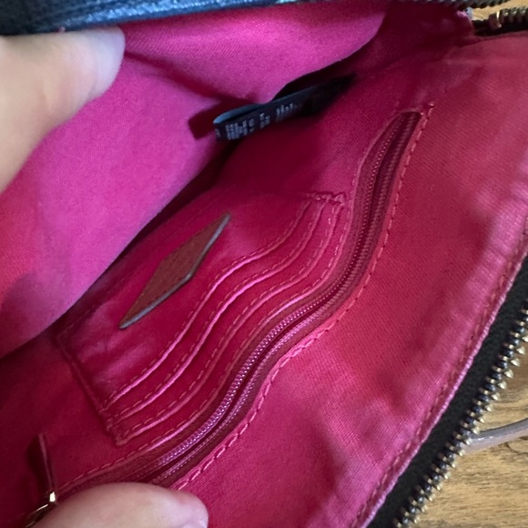 Fossil Airplane Crossbody Bag | Geometric Airplane Print | Leather Strap - Picture 8 of 9